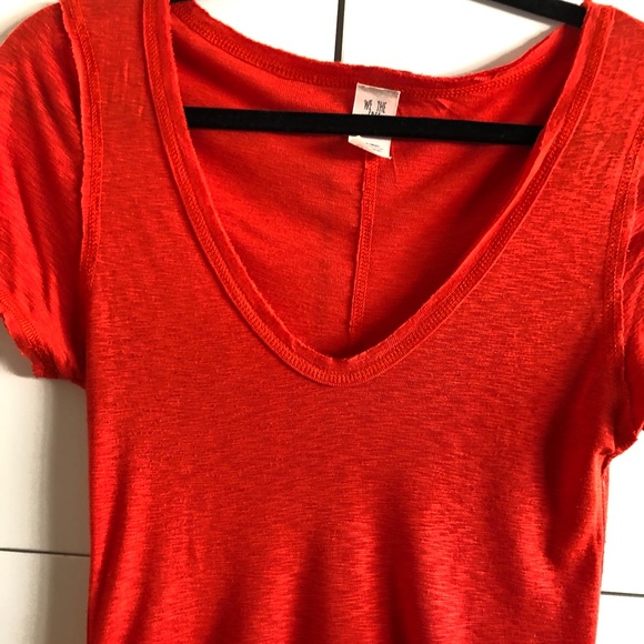 WE THE FREE DEEP ORANGE TOP - Picture 2 of 4
